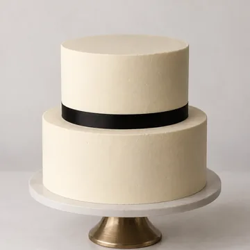 Свадебные торты: Шампань, Круг, Крем-Чиз, 2 яруса, нет, 8 кг